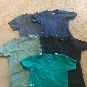 Lot of wonderwink wonderflex scrub tops XXS